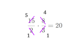 come semplificare le frazioni in una moltiplicazione